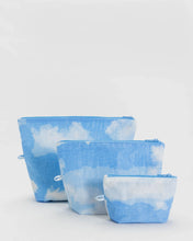 Load image into Gallery viewer, BAGGU Go Pouch Set - Clouds
