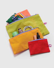 Load image into Gallery viewer, BAGGU Flat Pouch Set - Vacation
