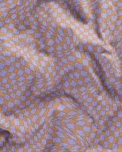 Load image into Gallery viewer, BAGGU Pillowcase Set of 2- Lavender Trippy Checker
