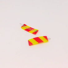 Load image into Gallery viewer, CHUNKS Caution Clip - Neon Yellow and Red
