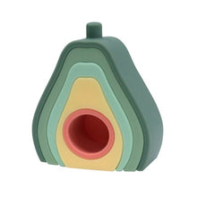 Load image into Gallery viewer, O.B. DESIGNS Silicone Stacker Avocado Tower
