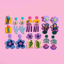 Load image into Gallery viewer, FUNKY FUN YOU Acrylic Earring DIY Kit - Flourish
